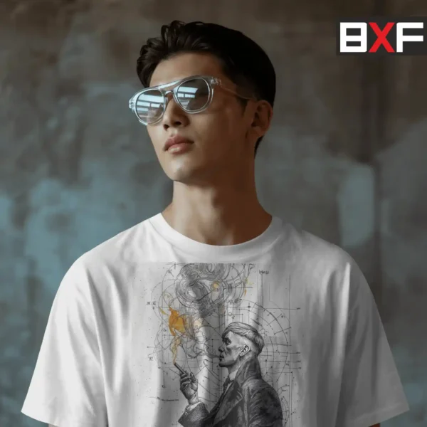 Plain Crew Neck Hanging Tshirt