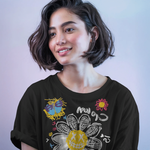 Graffiti Streetwear T-Shirt Oversized