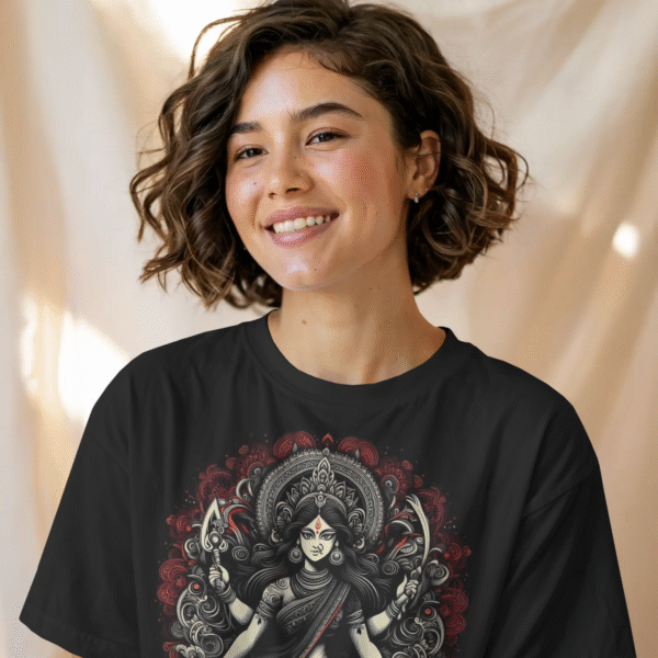Goddess Durga T-Shirt Pujo Special