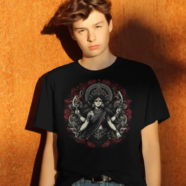 Durga Printed Tshirt For Men