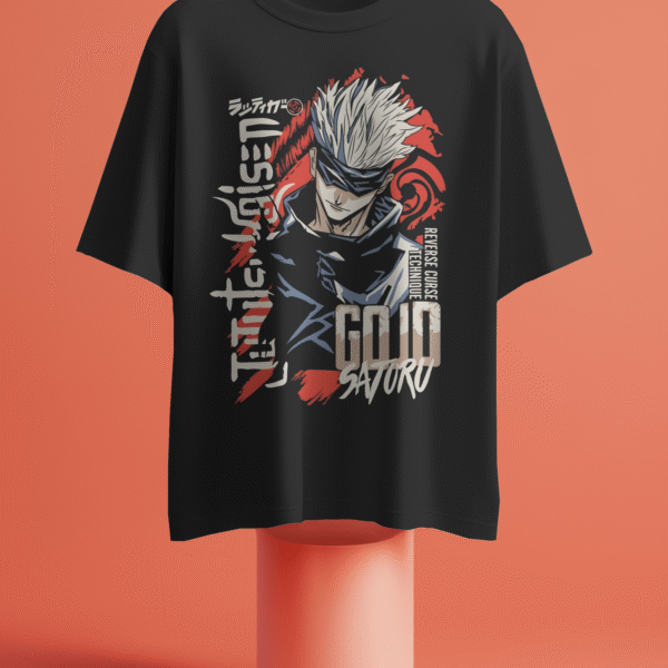 Gojo Anime Oversized T-Shirt | Limited Edition