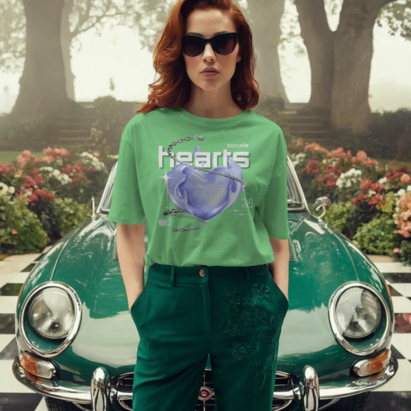 Borcelle Hearts T-Shirt | Oversized